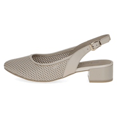 Pantofi Piele Naturala Mojo D CREAM NAPPA - Caprice