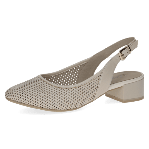 Pantofi Piele Naturala Mojo D CREAM NAPPA - Caprice