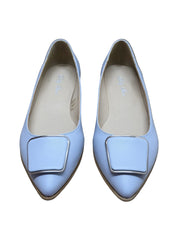 Balerini Piele Naturala Dolly249 ACC3 Blue - Dolly Shoes