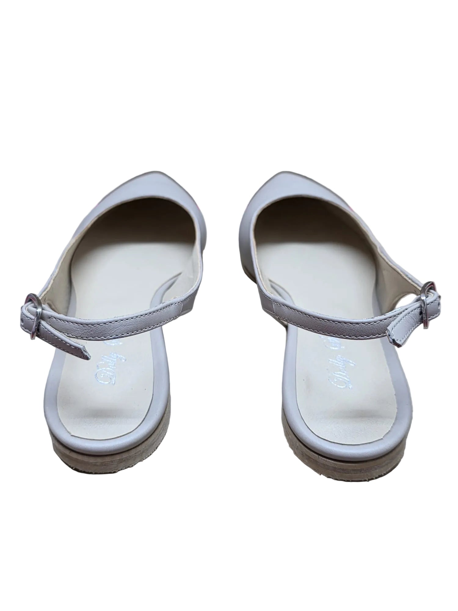 Balerini Piele Naturala PS64 Box Taupe - Dolly Shoes