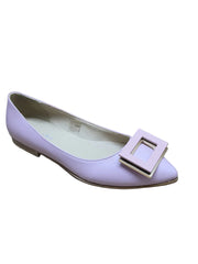 Balerini Piele Naturala Anemona Pink - Dolly Shoes