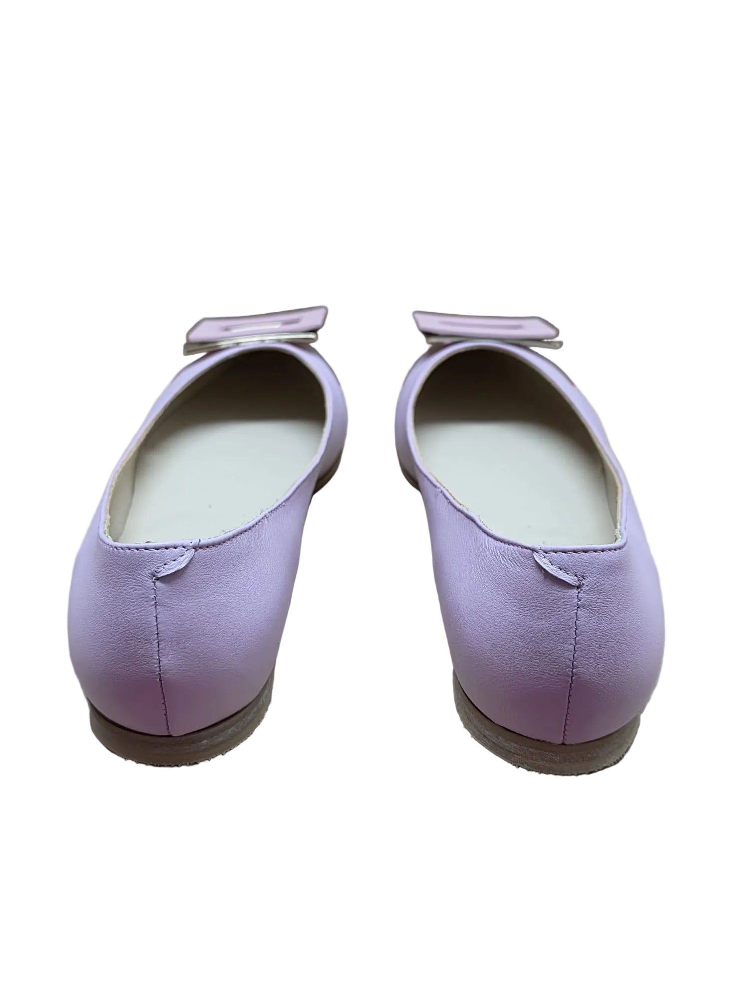 Balerini Piele Naturala Anemona Pink - Dolly Shoes