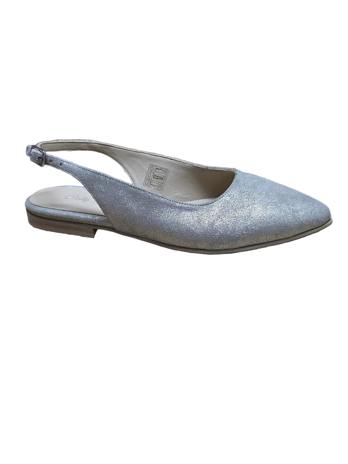 Balerini Piele Naturala PS64 Bej Sidef - Dolly Shoes