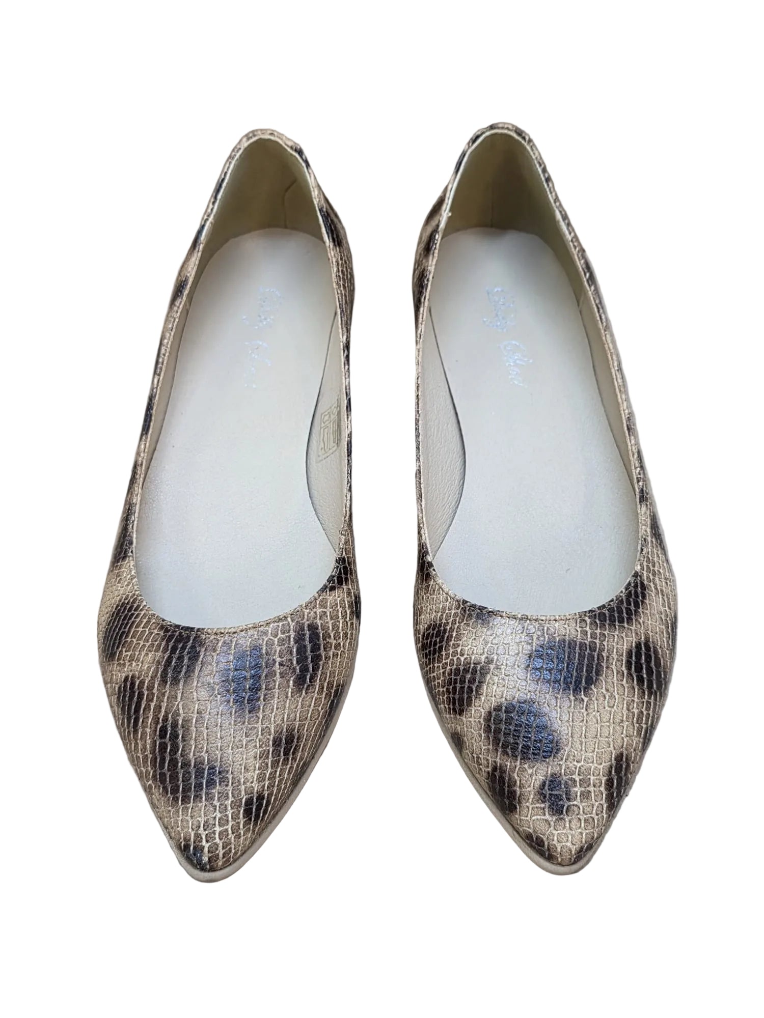 Balerini Piele Naturala Dolly249 Animal Print