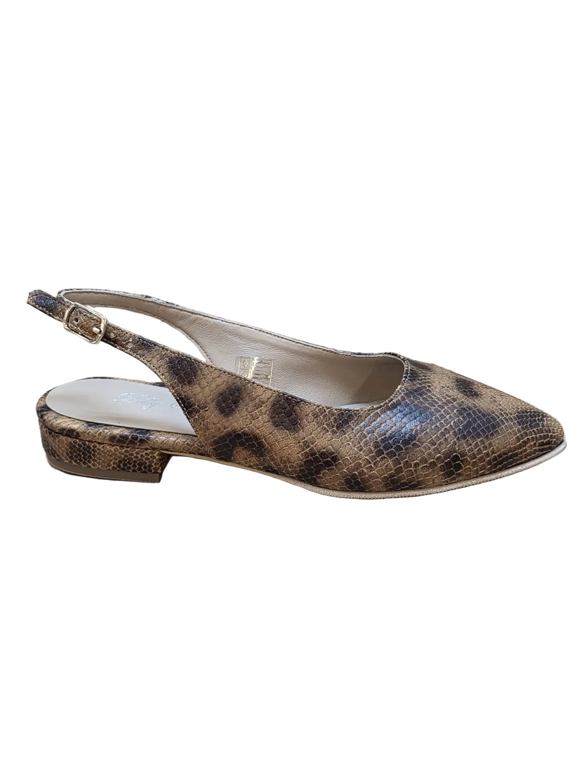 Balerini Piele Naturala PS64 Animal Print - Dolly Shoes