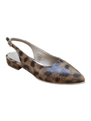 Balerini Piele Naturala PS64 Animal Print - Dolly Shoes