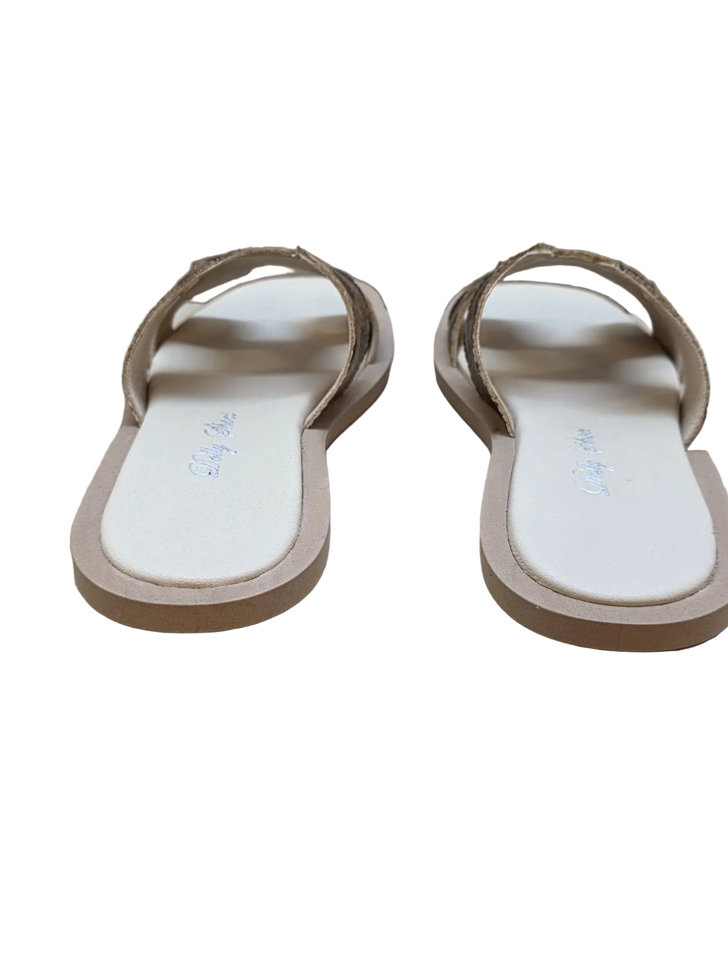Papuci Piele Naturala Hava Animal Print - Dolly Shoes