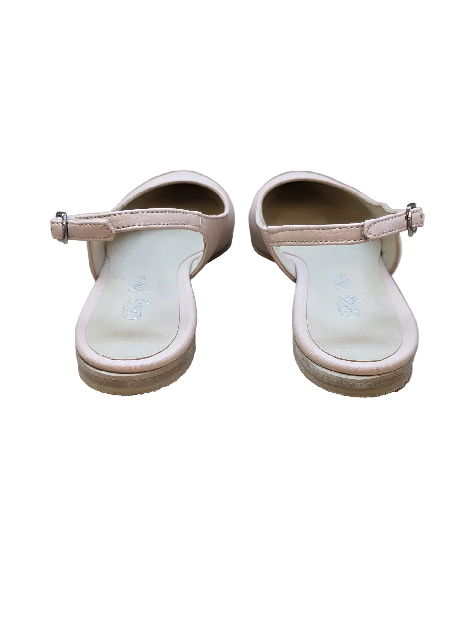Balerini Piele Naturala PS64 Box Nude Roze - Dolly Shoes