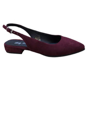 Balerini Piele Naturala PS64 Merlot Suede - Dolly shoes
