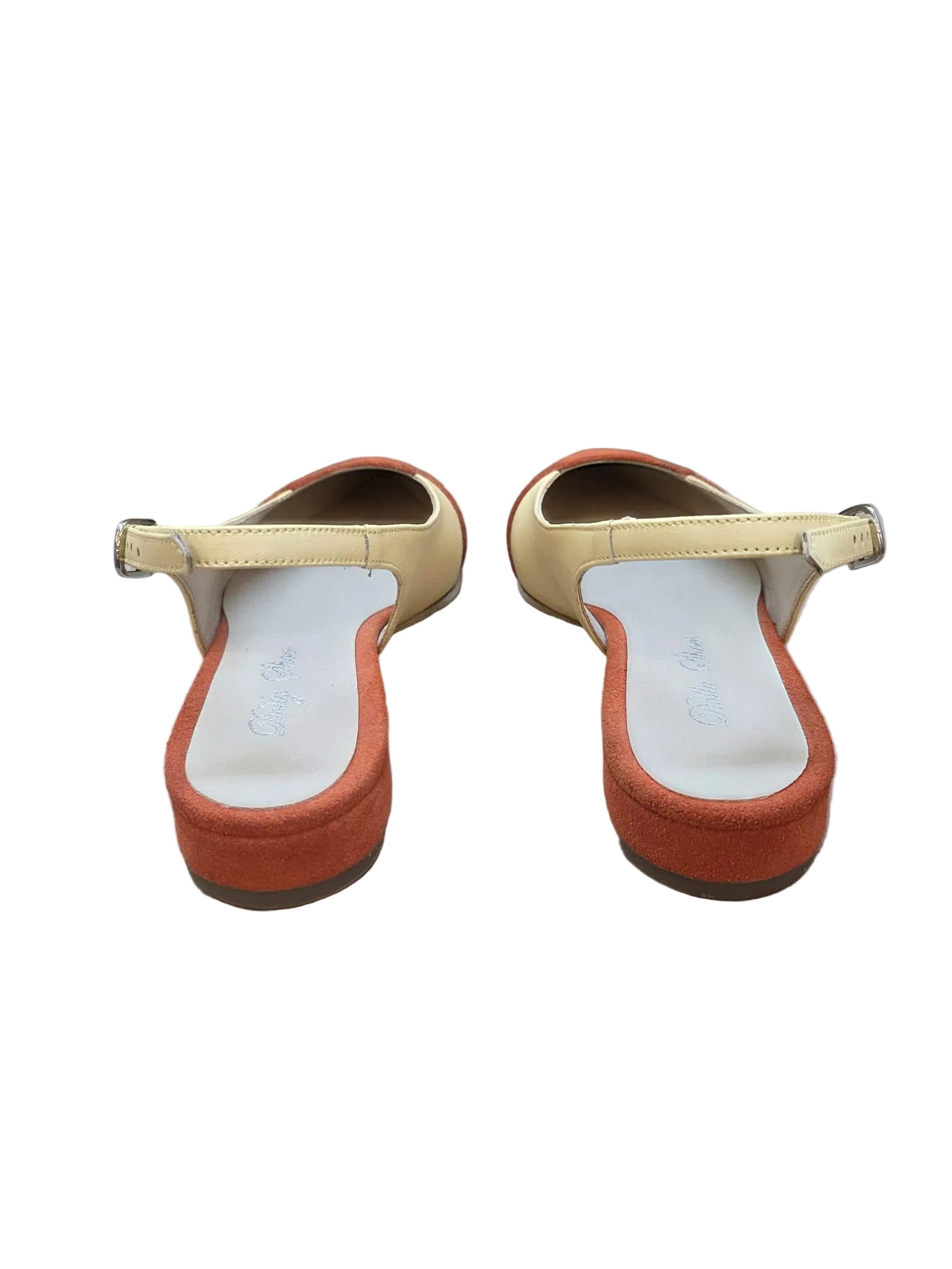 Balerini Piele Naturala Dolly PS84 Box galben-velur orange