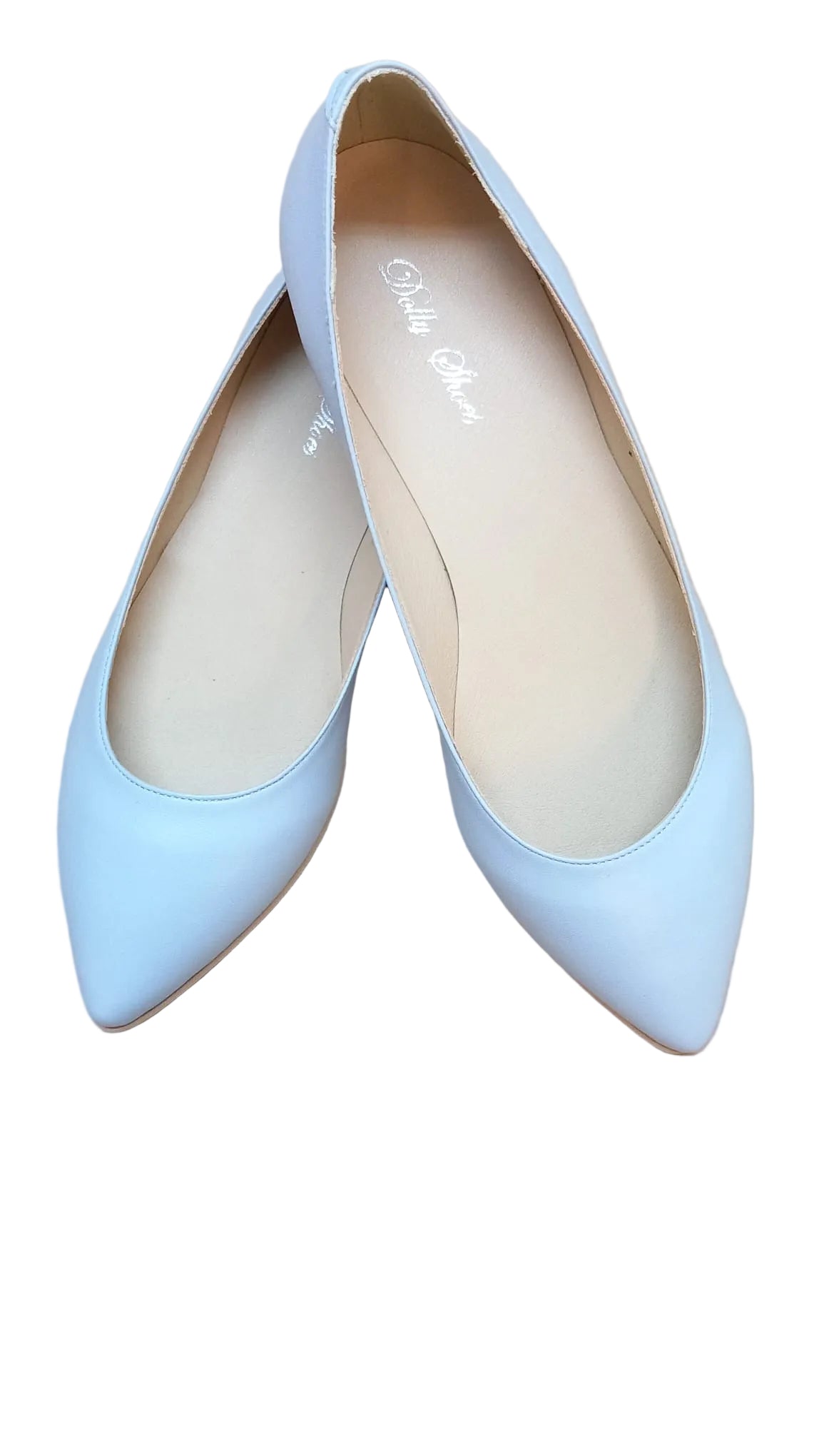 Balerini Piele Naturala Dolly249 Ice Bleu