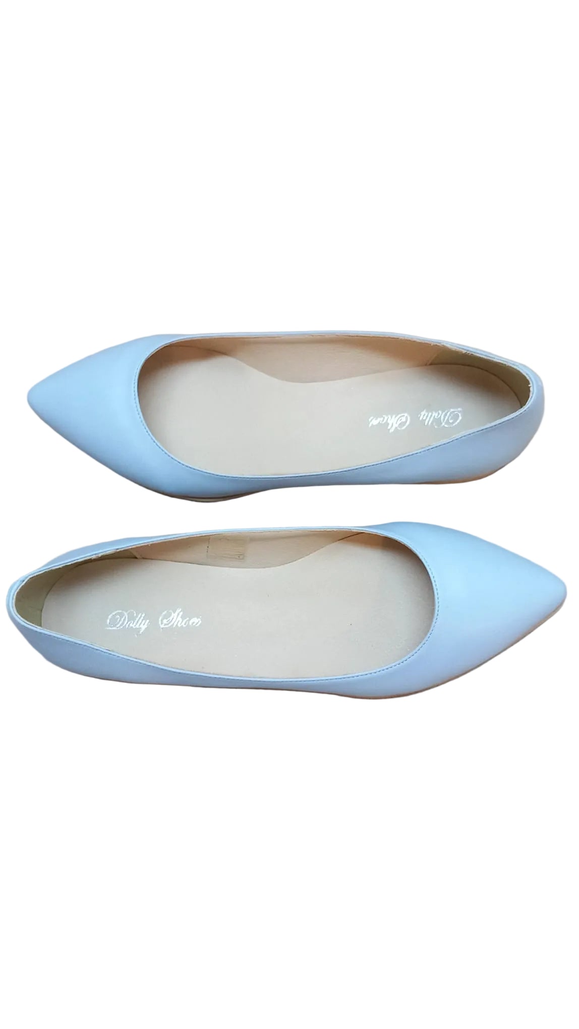 Balerini Piele Naturala Dolly249 Ice Bleu