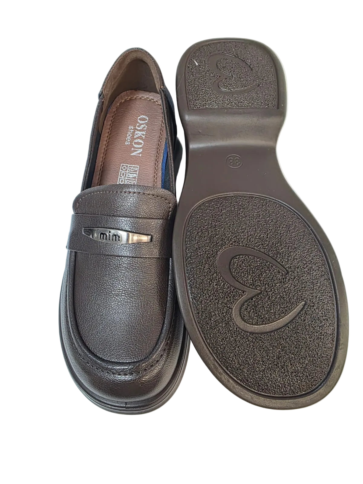 Pantofi Piele Naturala Omnia Brown TP2008