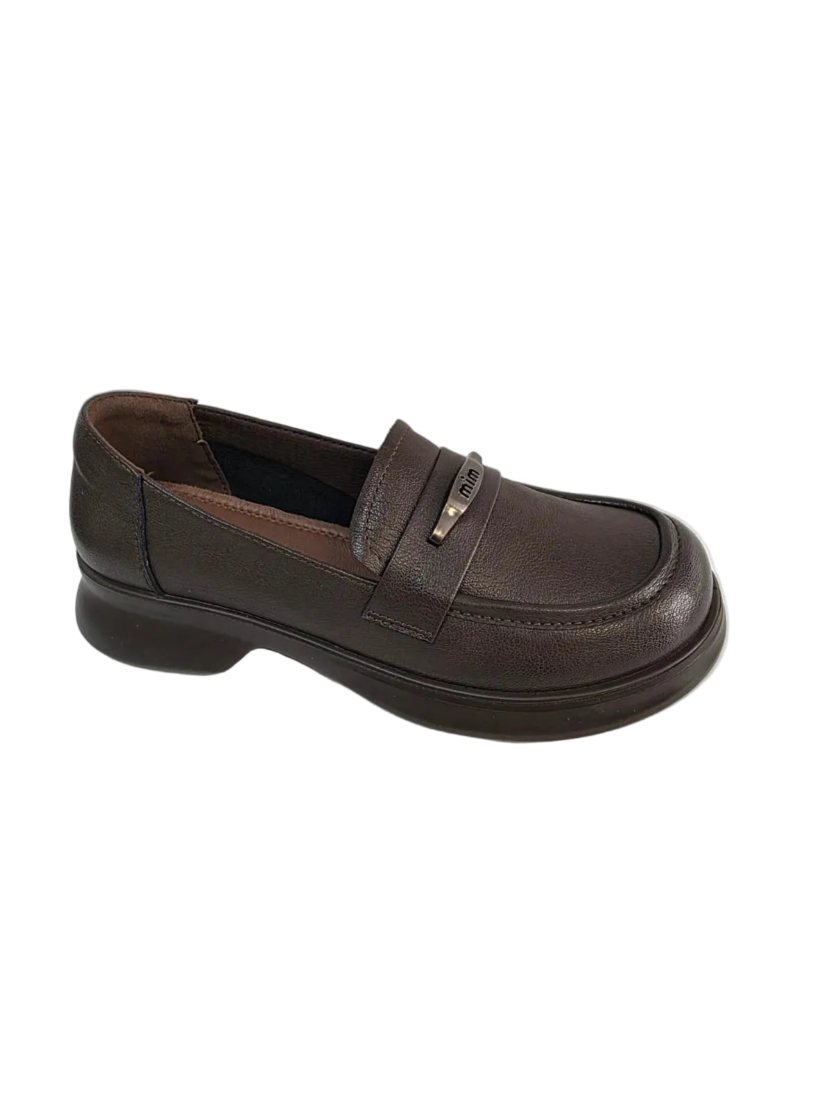 Pantofi Piele Naturala Omnia Brown TP2008