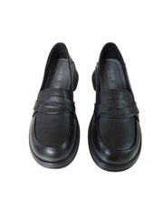 Pantofi Piele Naturala Omnia Black TP2017
