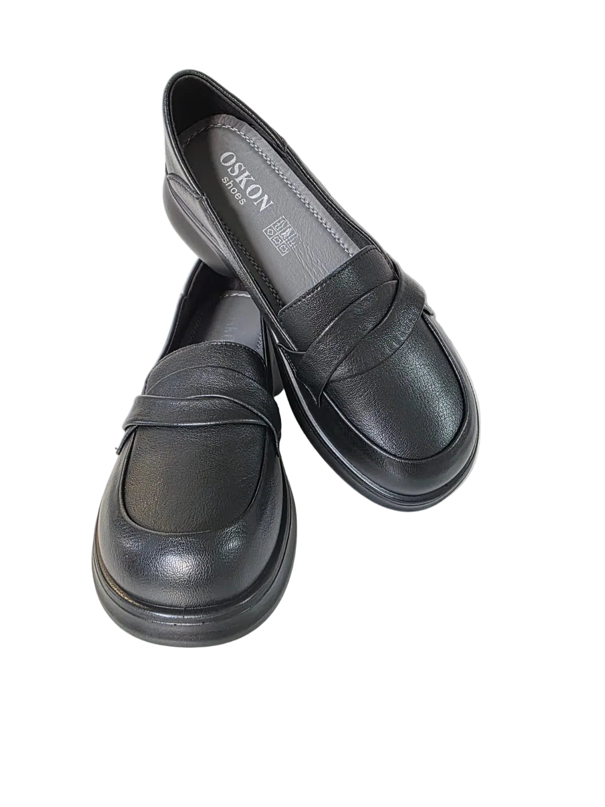 Pantofi Piele Naturala Omnia Black TP2017