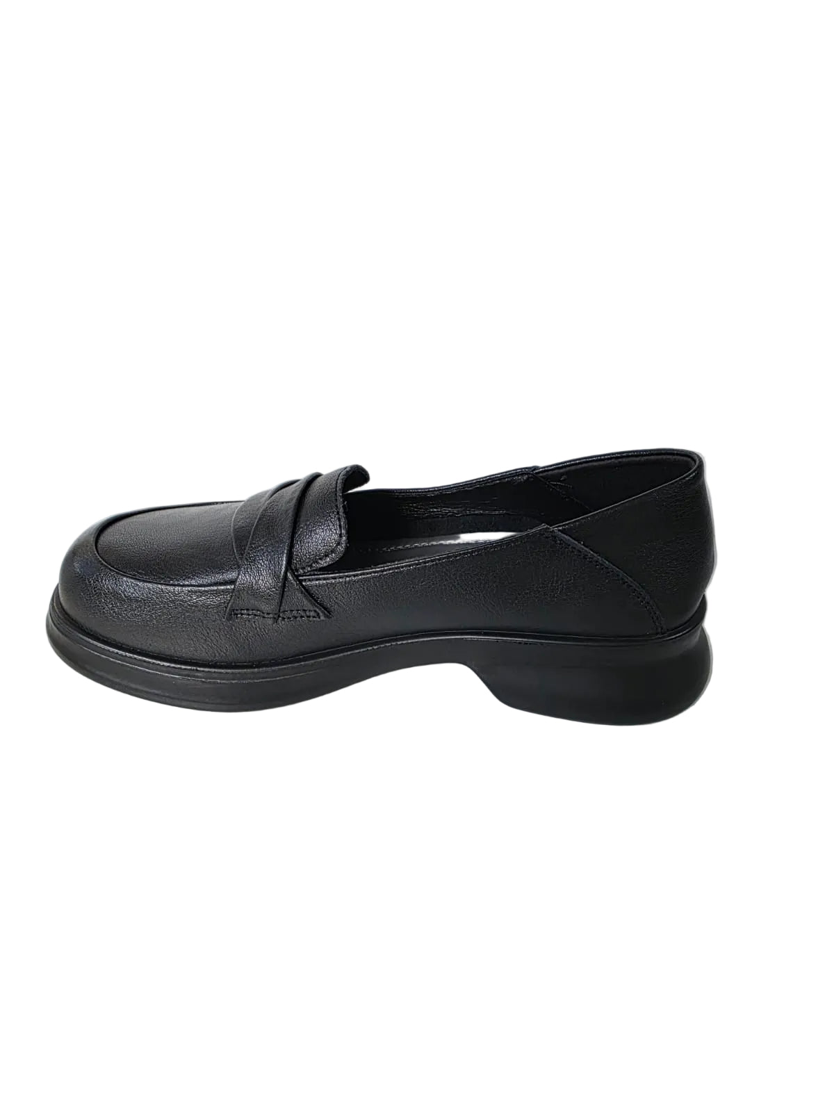 Pantofi Piele Naturala Omnia Black TP2017