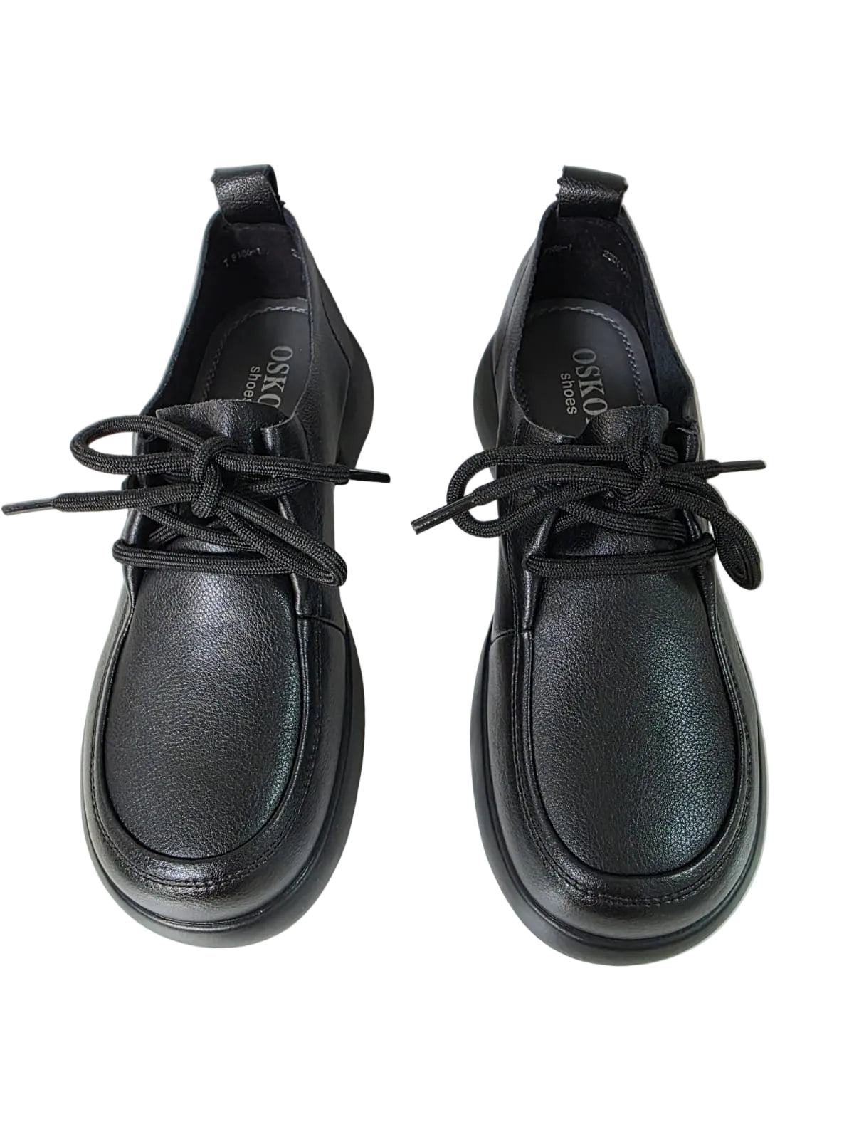 Pantofi Piele Naturala Omnia Black TP186-1