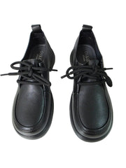 Pantofi Piele Naturala Omnia Black TP186-1