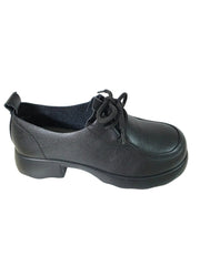 Pantofi Piele Naturala Omnia Black TP186-1