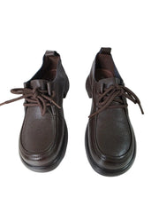 Pantofi Piele Naturala Omnia Brown TP186-1