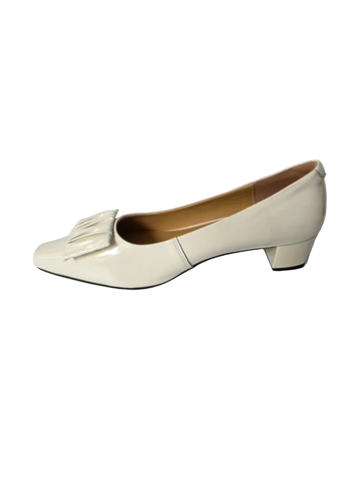 Pantofi Piele Naturala Otilia 9388 White