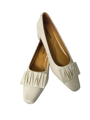 Pantofi Piele Naturala Otilia 9388 White