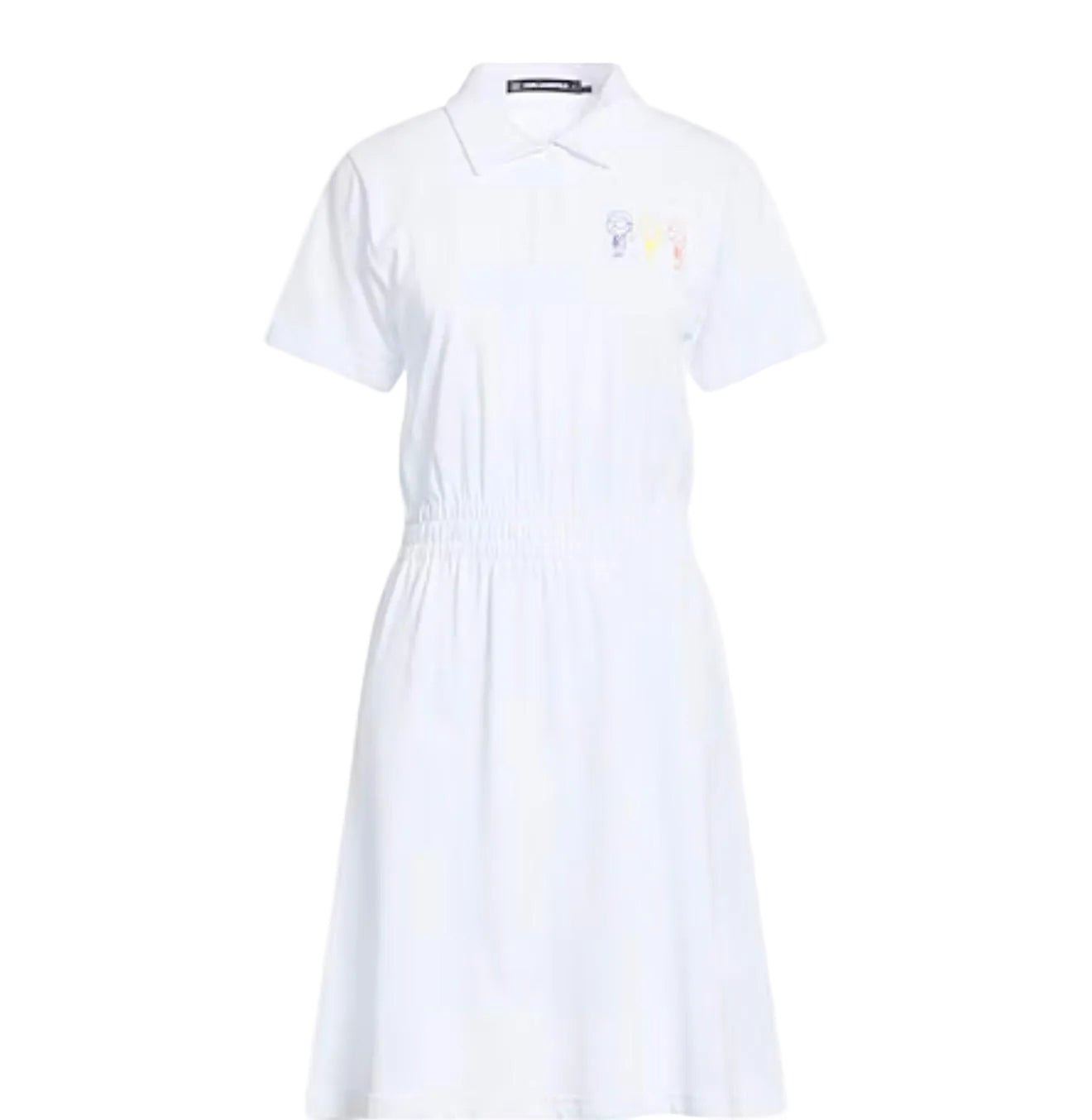 Rochie Ikon Trio Printed Polo Dress Karl Lagerfeld