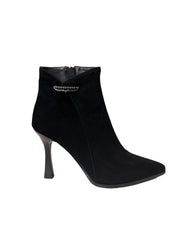 Ghete Piele Naturala  BSCW2688-1 Black - Betina Scarpe