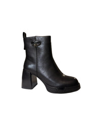 Ghete Piele Naturala Y856-5.5 A789 Black - Betina Scarpe
