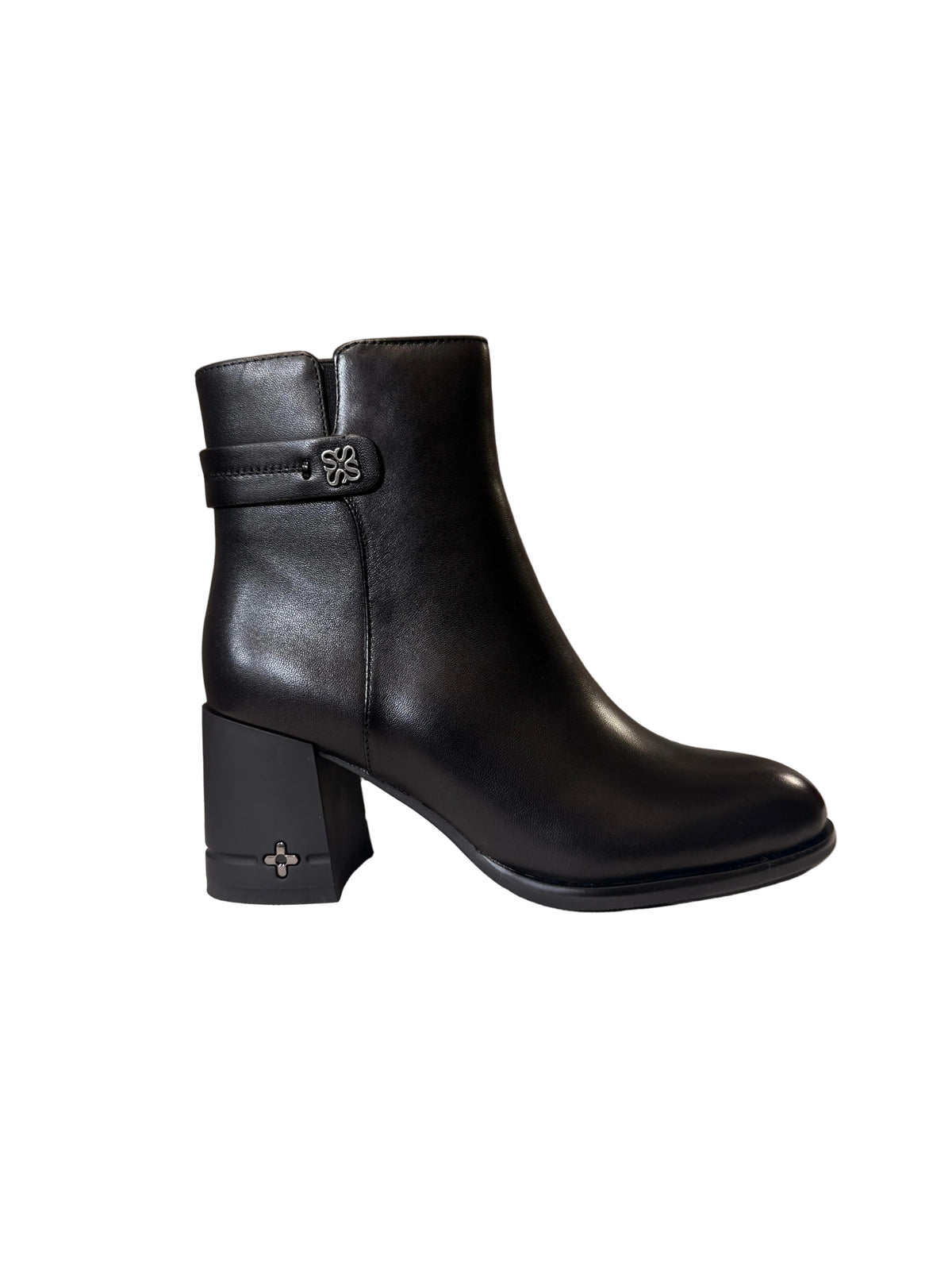 Ghete Piele Naturala 24208-5-306 Black - Betina Scarpe