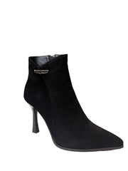 Ghete Piele Naturala  BSCW2688-1 Black - Betina Scarpe