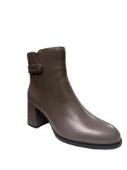 Ghete Piele Naturala 24208-5-306 Khaki - Betina Scarpe