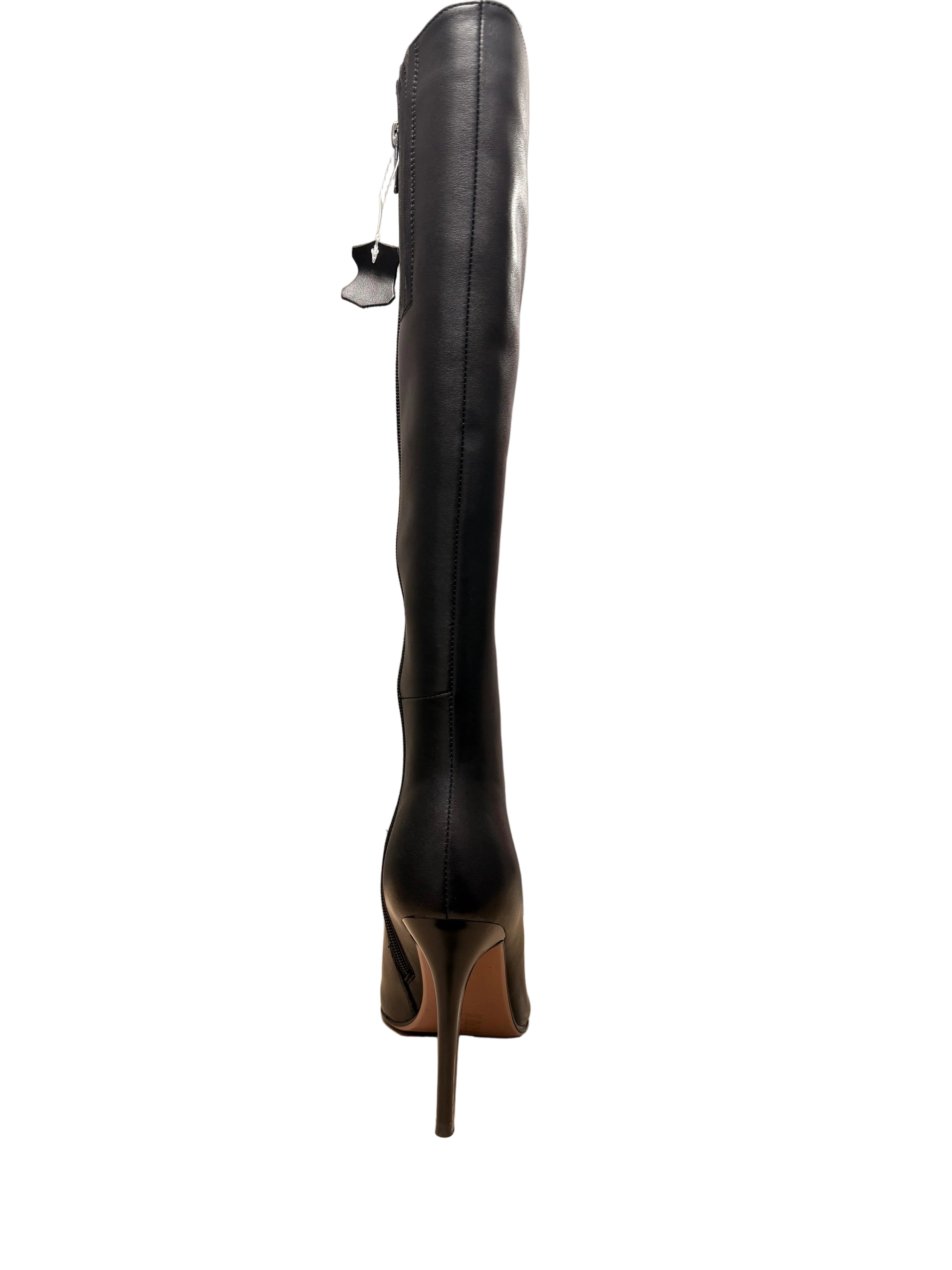 Cizme Piele Naturala Black P115-654 Black Betina Scarpe