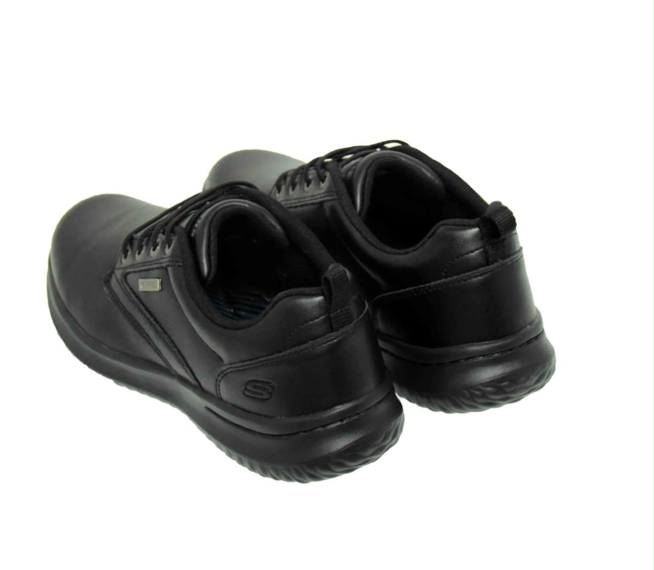 Pantofi Barbati Piele Naturala Negri Skechers