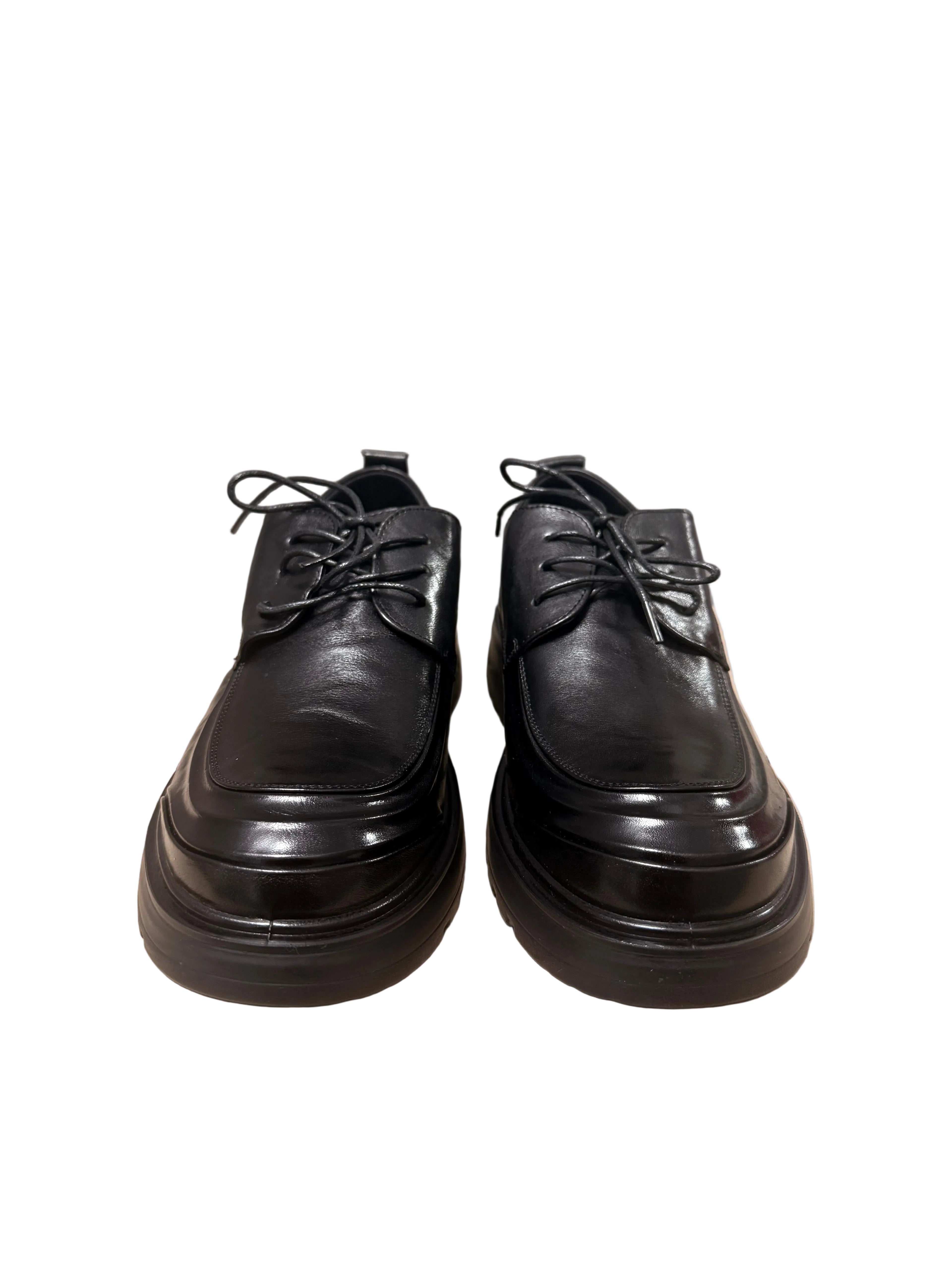 Pantofi Piele Naturala 95816 Brown Oskon