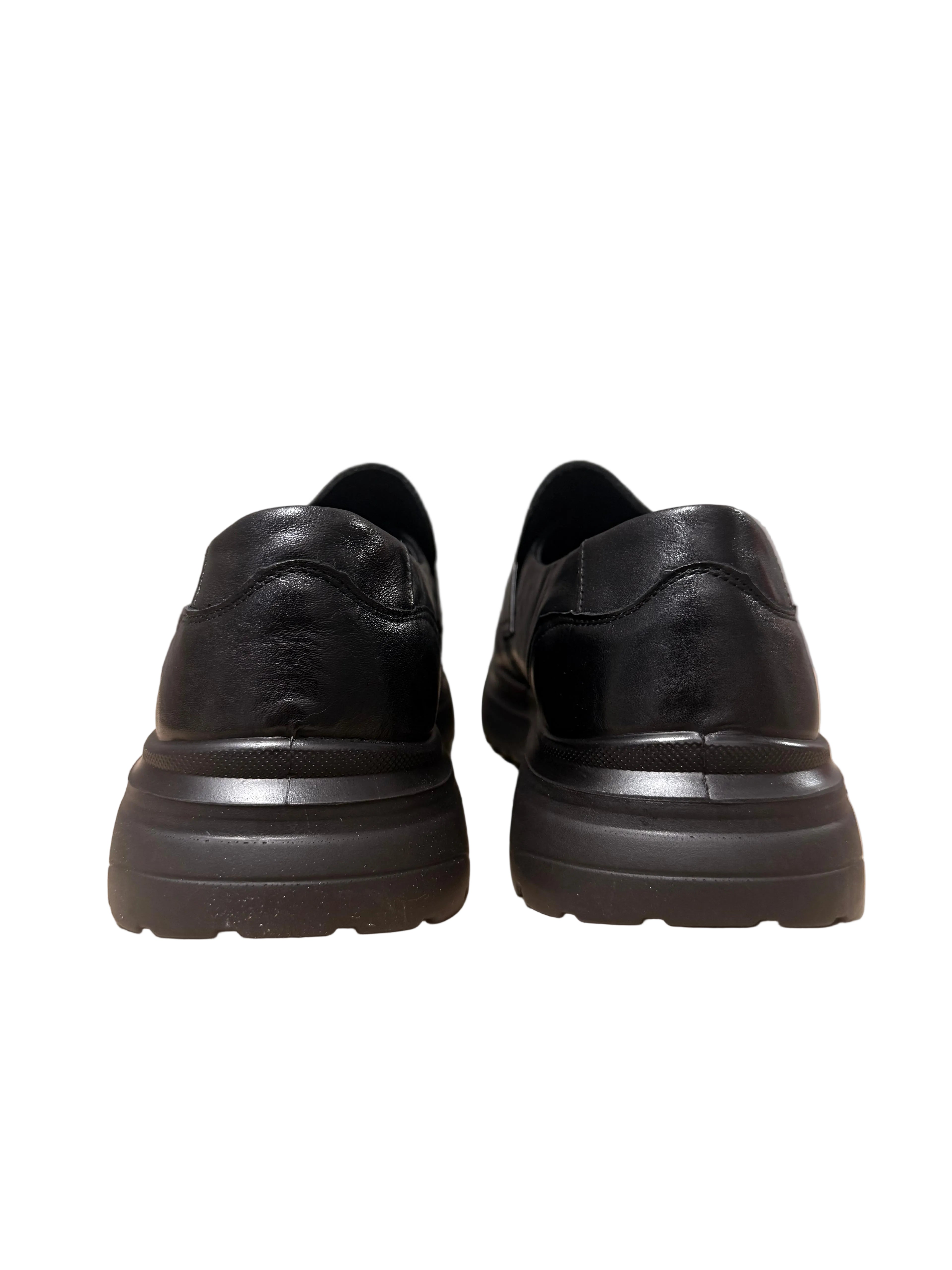 Pantofi Piele Naturala Spana 92718 Black Oskon