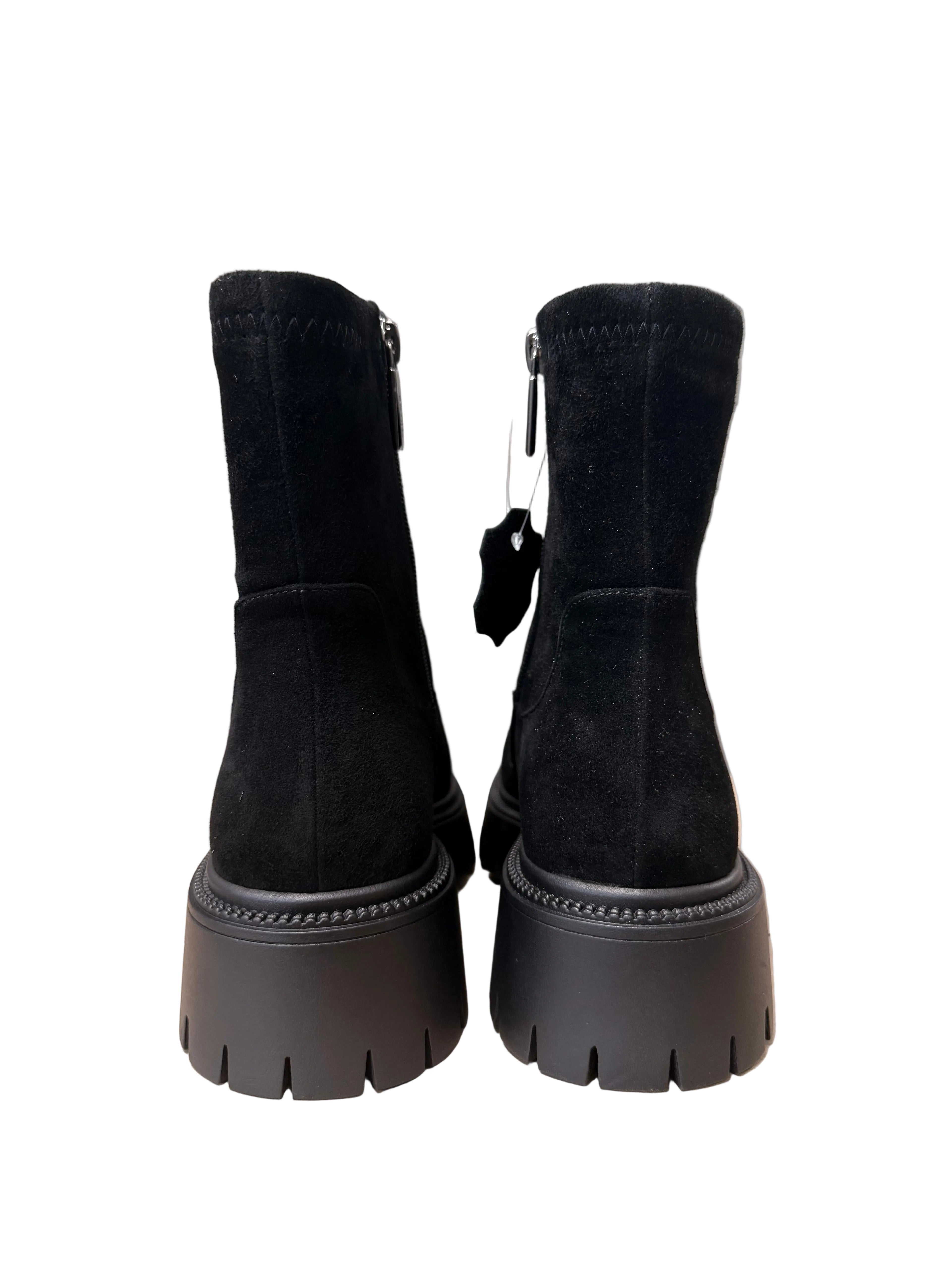 Ghete Piele Naturala H05-7H456 Black - Betina Scarpe