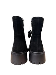 Ghete Piele Naturala H05-7H456 Black - Betina Scarpe