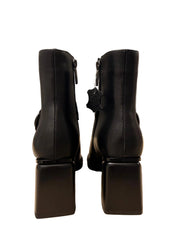 Ghete Piele Naturala M2180-L4623R Black - Betina Scarpe