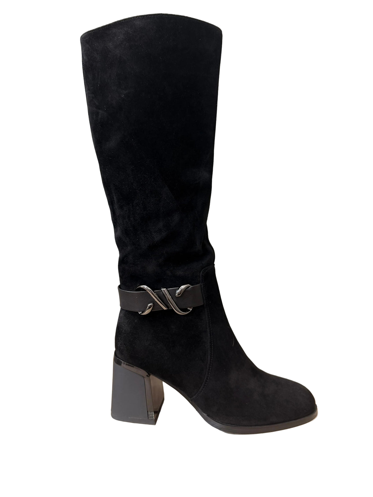 Ghete Piele Naturala P1307-L306 Black - Betina Scarpe