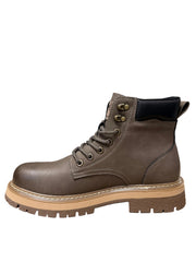 Pantofi Piele Naturala 75391 Khaki Oskon