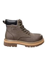 Pantofi Piele Naturala 75391 Khaki Oskon