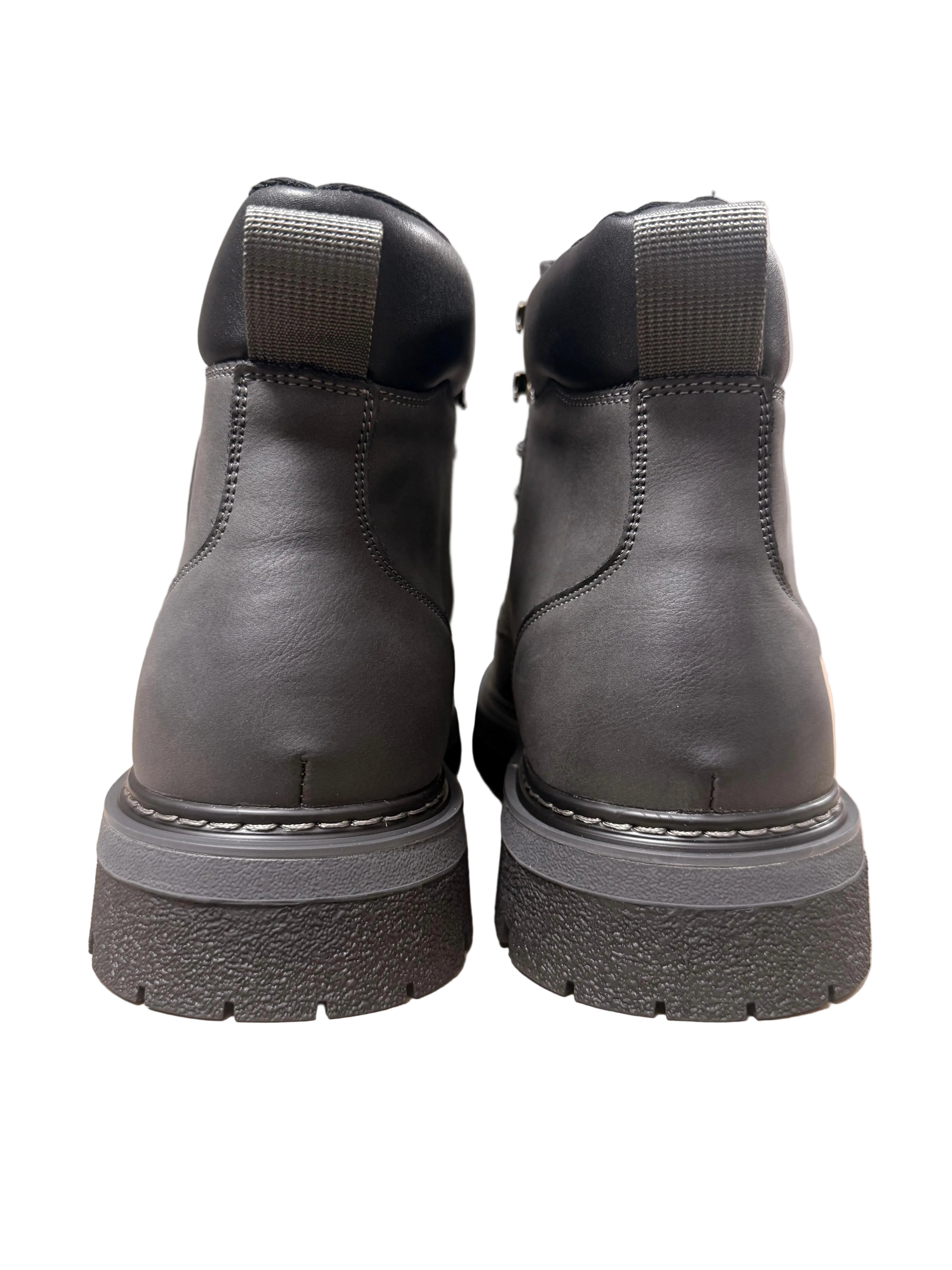 Pantofi Piele Naturala 75391 Grey Oskon
