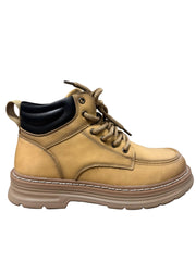 Pantofi Piele Naturala 85527 Yellow Oskon