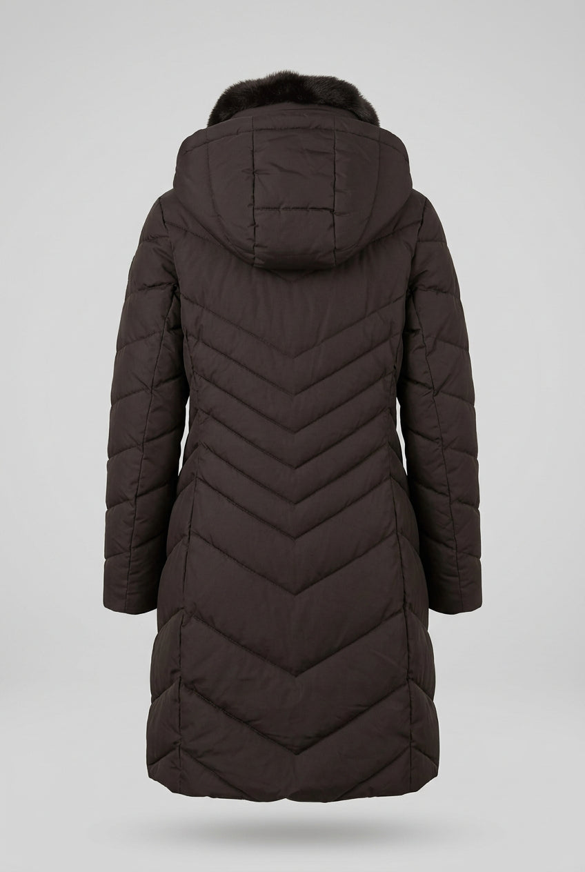 Geaca Waterproof Long Strech Black - Michael Kors