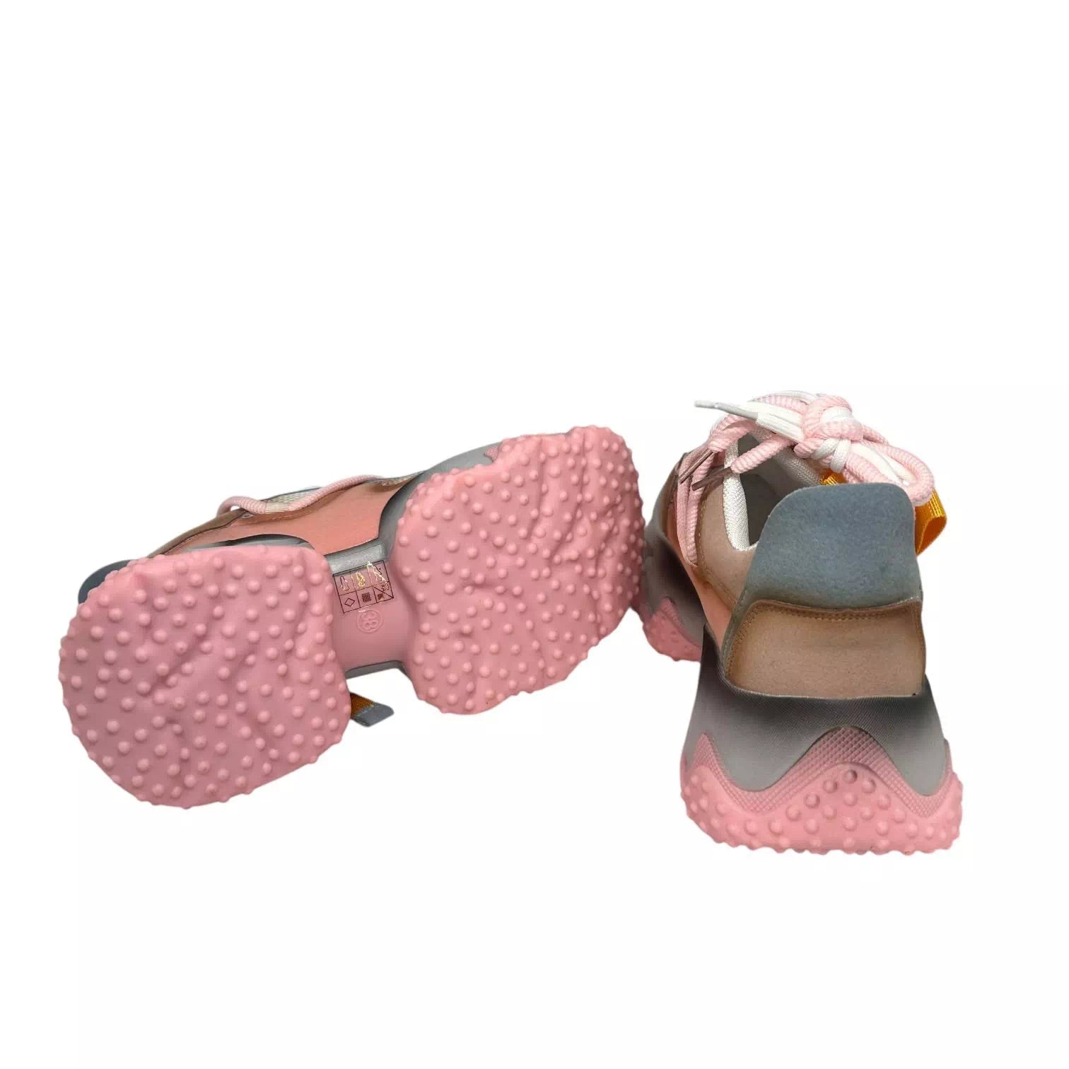 Sneakers Piele Naturala Feeling 5022 Pink