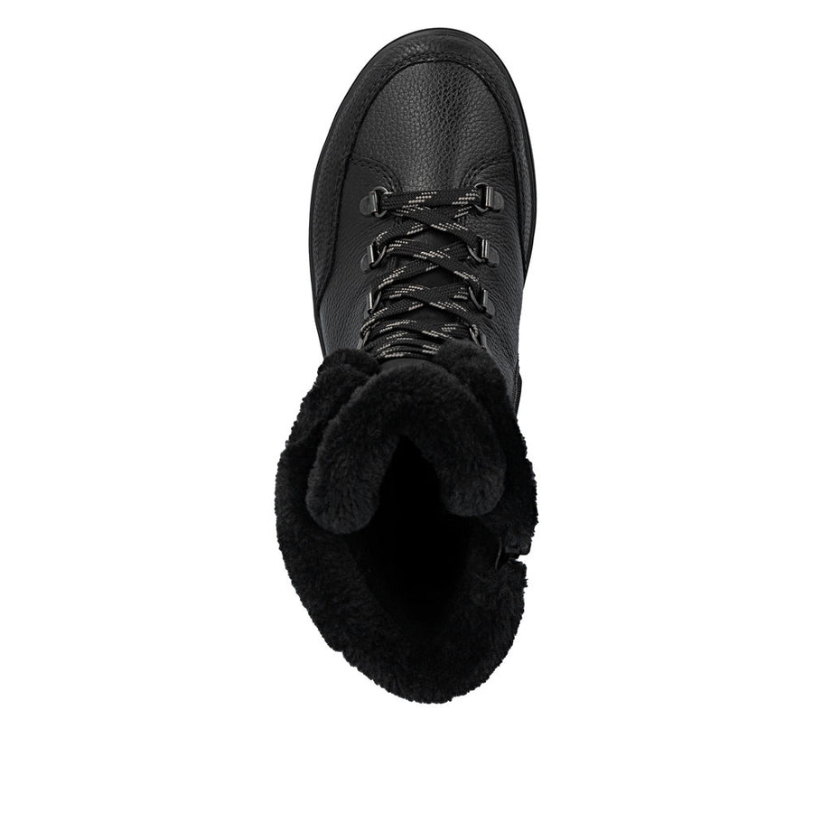 Ghete Piele Naturala Rieker Z0000-00 Black