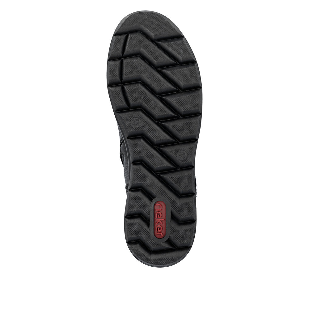 Ghete Piele Naturala Rieker Z0000-00 Black