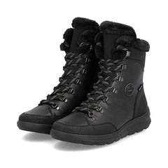 Ghete Piele Naturala Rieker Z0000-00 Black